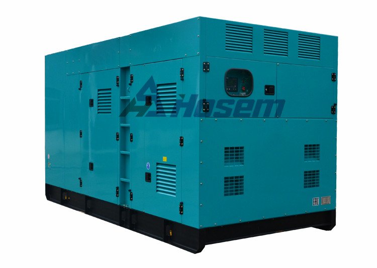 Dźwiękoszczelny generator diesla o mocy 500 kVA
